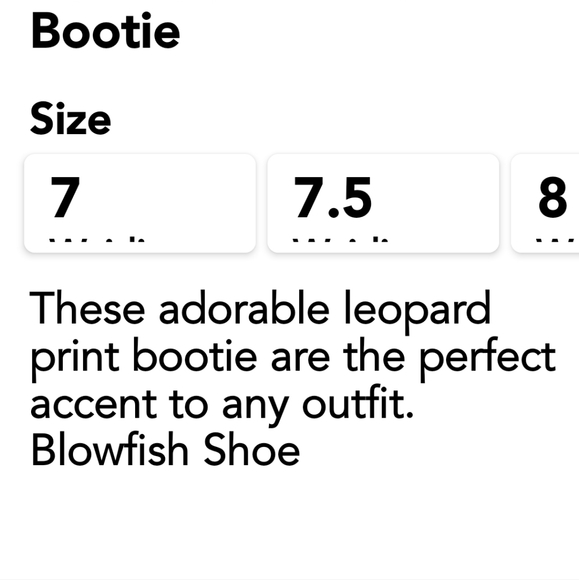 Blowfish booties!  NWOT - Picture 3 of 3